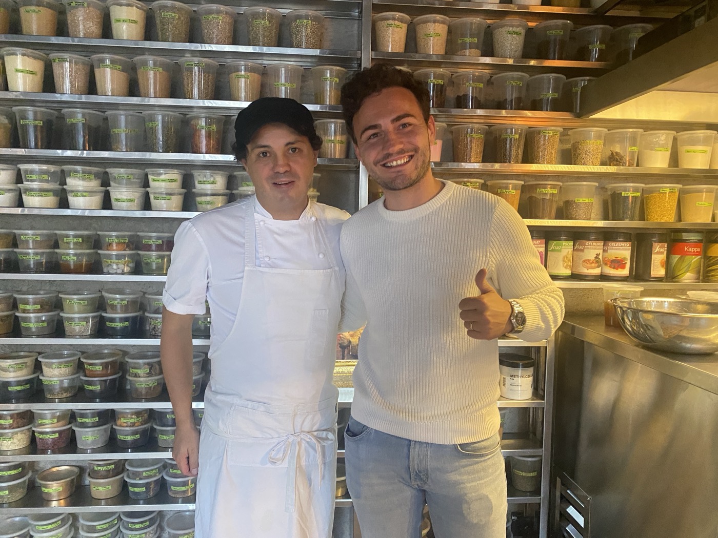 With Álvaro Clavijo, chef at El Chato · Bogotá
